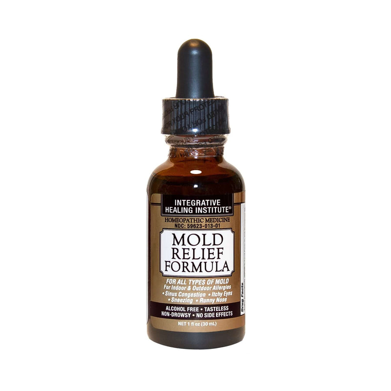 Mold Relief Formula 1 ounce bottle for natural homeopathic mold allergy relief
